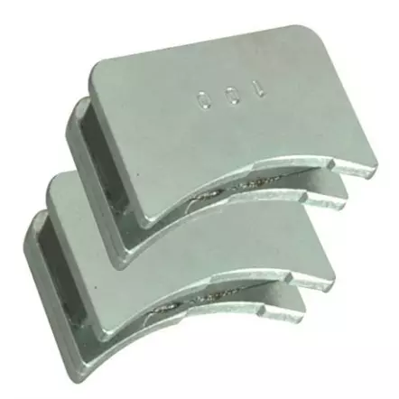 Jeu de 2 positionneurs de fers magnétiques pour dégauchisseuse raboteuse