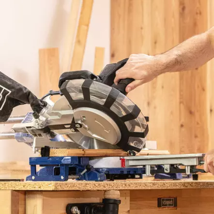 HM216SPX - Scie à onglet - 2000 W - Lame ø210mm (24 dents) Multimatériaux + 1 lame 48 dents Offerte !