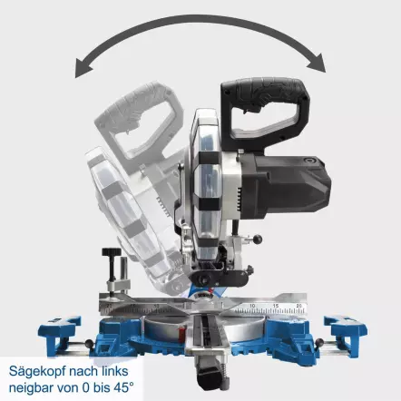 HM216SPX - Scie à onglet - 2000 W - Lame ø210mm (24 dents) Multimatériaux + 1 lame 48 dents Offerte !