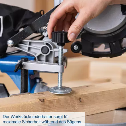 HM216 - Scie à onglet - 2000 W - Lame ø216mm (24 dents) Multimatériaux + 1 lame 48 dents Offerte !