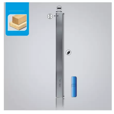 Fer de dégauchisseuse HSS 18% (réaffûtable) - Plusieurs dimensions - Vendu à l'unité