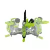 ZI-KGS210DS - Scie à Onglet radiale ø210 mm pour bois et métal - Hauteur de coupe 65 mm - Puissance 1700 W - 3