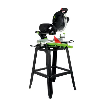 ZI-KGS305UK - Scie à onglet radiale ø305 mm électrique avec piétement métallique - 2000w 230v