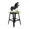 ZI-KGS305UK - Scie à onglet radiale ø305 mm électrique avec piétement métallique - 2000w 230v - 1