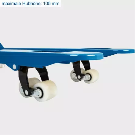 HW2500 - Transpalette manuel - Capacité de charge 2500 kg - Levier 3 positions