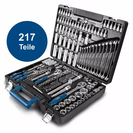 TB217 - Valise à Outils - 217 Outils en acier Chrome Vanadium