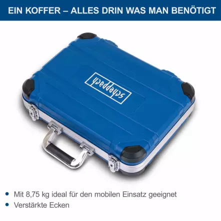 TB235 - Malette à Outils - Ensemble d'outils de 233 pièces dans un boîtier en plastique ABS robuste