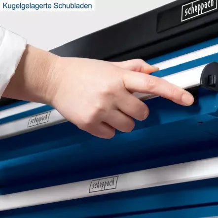 TW1000 - Servante d'atelier 770 x 460 x 970 mm - Inclus 263 Outils