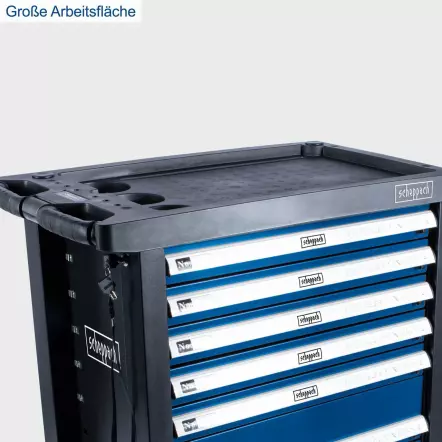 TW1100 - Servante d'atelier 775 x 470 x 975 mm - Inclus 70 Outils