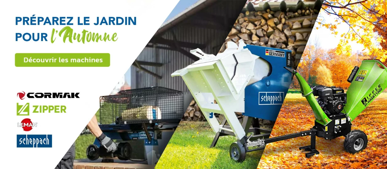 Machines jardin pour l'automne
