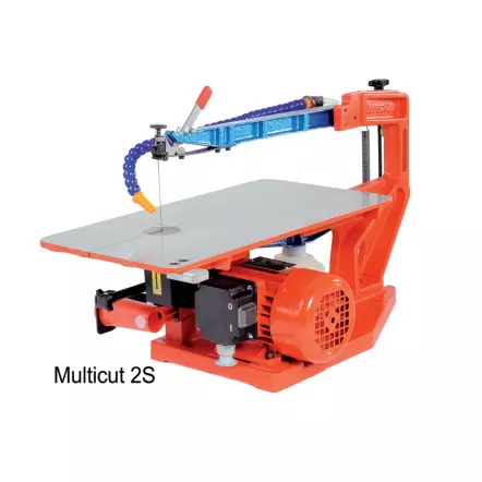 HEGNER - MULTICUT-2S Scie à chantourner sans Variateur - Col de cygne 460 mm - 230V 100W 1400 tr/min.