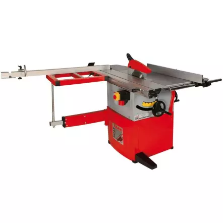 TS250FL Scie circulaire sur table ø254mm chariot 1320mm 230V ou 400V (50HZ) 1,5kW (S1 100%) / 2,0 kW (S6 40%)