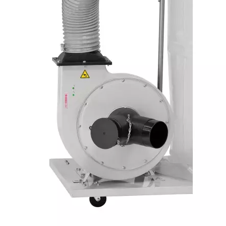 ABS2480 - Aspirateur à copeaux d'atelier 300L 2480 m³/h - 230V ou 400V - 1500W 1,5CV