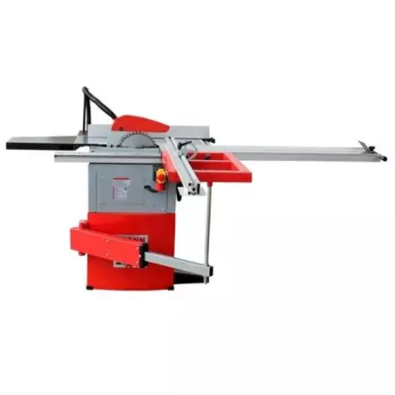 TS250FL Scie circulaire sur table ø254mm chariot 1320mm 230V ou 400V (50HZ) 1,5kW (S1 100%) / 2,0 kW (S6 40%)