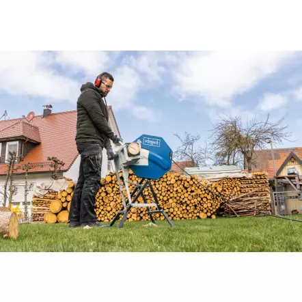 HS410 - Scie à bûches basculante - Lame ø405 mm - Coupe ø140 mm 230V 2200W
