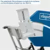 HS410 - Scie à bûches basculante - Lame ø405 mm - Coupe ø140 mm 230V 2200W - 4