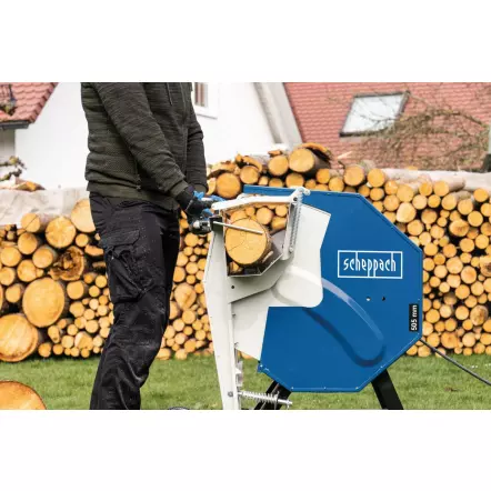 HS510 - Scie à bûches - 230V 50Hz 2600W 505mm 3000 W - lame de Ø 500mm - Ø 170mm de coupe