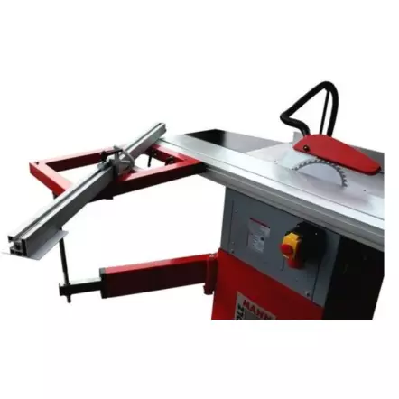 TS250FL Scie circulaire sur table ø254mm chariot 1320mm 230V ou 400V (50HZ) 1,5kW (S1 100%) / 2,0 kW (S6 40%)