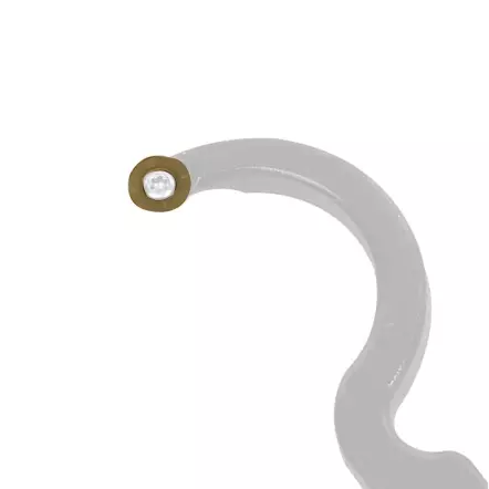 Coupoirs carbure ronds ø12 mm pour gouges courbes à plaquettes Holzmann