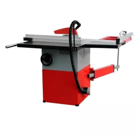 TS250FL Scie circulaire sur table ø254mm chariot 1320mm 230V ou 400V (50HZ) 1,5kW (S1 100%) / 2,0 kW (S6 40%)
