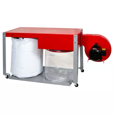 ABS2200FLEX - Aspirateur d'Atelier 400V - Capacité 160 Litres 2200W