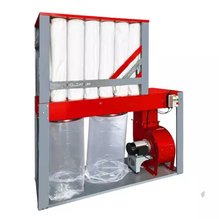 ABS4500MF - Aspirateur industriel à copeaux 4500 m3/h - 370 Litres - 230 V