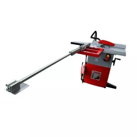TS250FL Scie circulaire sur table ø254mm chariot 1320mm 230V ou 400V (50HZ) 1,5kW (S1 100%) / 2,0 kW (S6 40%)