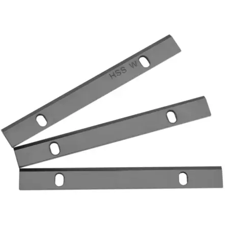 Jeu de 3 fers de rechange pour dégauchisseuse MB150 Cormak