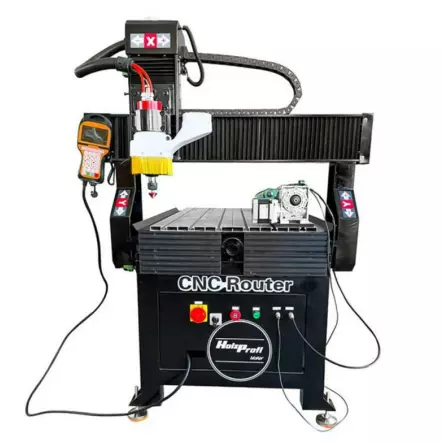 CN6090 - Fraiseuse CNC compacte 4 axes 2200 W - Table 900x600x200mm - 230 V