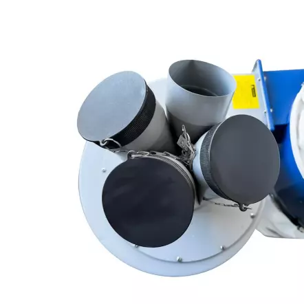 FM350 Aspirateur à copeaux 3 sacs 570 litres - 380V / 50Hz 4kW 5,5Cv 4860m³/h