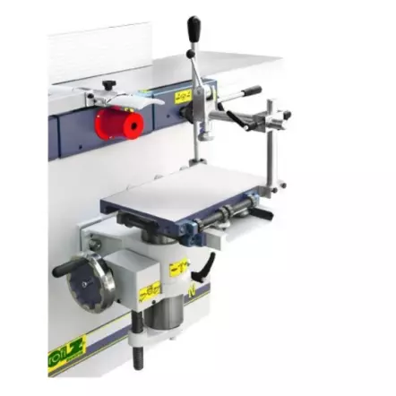 HOLZPROFI - Combinée 6 opérations professionnelles avec chariot alu ras de lame - COMB410PRO