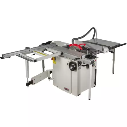 JET - JTSS-1600 Scie Circulaire à Format Professionnelle avec inciseur Table 1600x270mm 230V/2.4kW ou 400V/3.0kW
