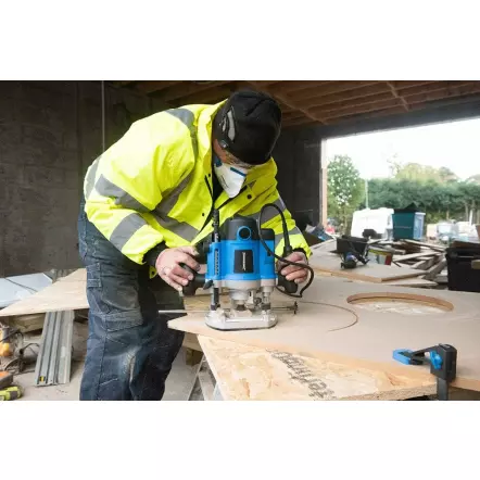 Défonceuse à vitesse variable 2050 W - 230V - Avec 5 Pinces de serrage !