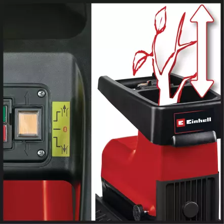 GC-RS 60 CB - Broyeur de végétaux électrique silencieux 2800W - Capacité de broyage max. ø45 mm