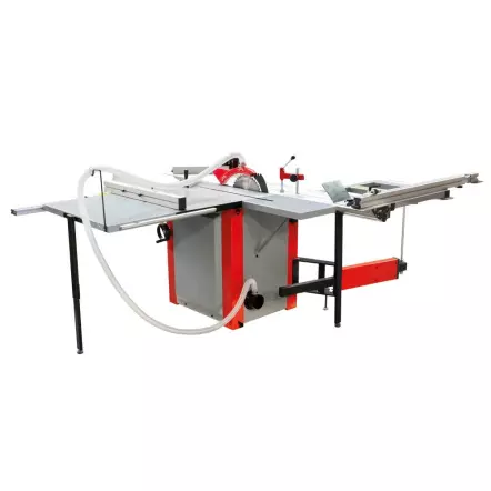 TS315VF2000 Scie à format chariot 2000 mm - Lame ø315mm - 230V ou 400V / 3000W (4CV) ou 4000W (5.4CV)