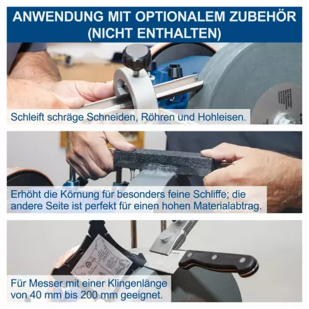 TIGER 7000S - Affûteuse à eau avec meule de 250 mm