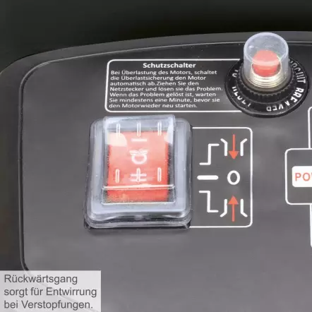 GS60 - Broyeur Electrique de Jardin 2800 W - Diamètre de coupe max. 45 mm