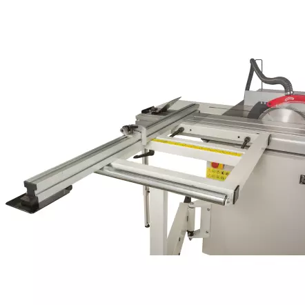 JET - JTSS-1600 Scie Circulaire à Format Professionnelle avec inciseur Table 1600x270mm 230V/2.4kW ou 400V/3.0kW
