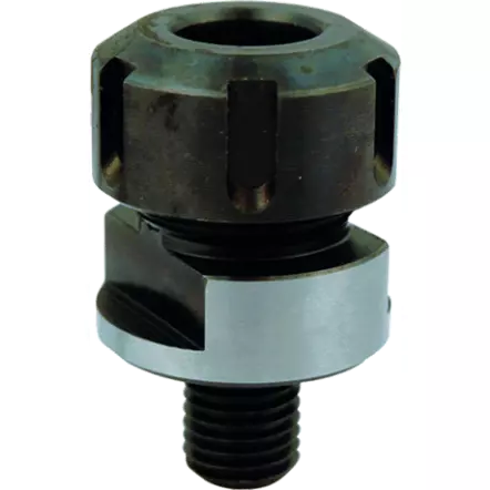 Arbre porte-mèches pour bout d'arbre de toupie - existe en M14 ou M16