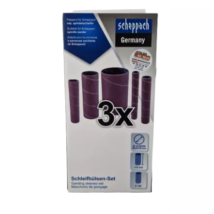 Assortiment de manchons abrasifs gr240 pour OSM100 et OSM600