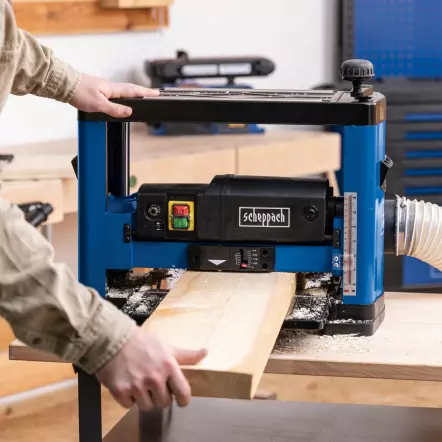 PLM1800 - Raboteuse Portative de Chantier - Largeur 330 mm - 1500W