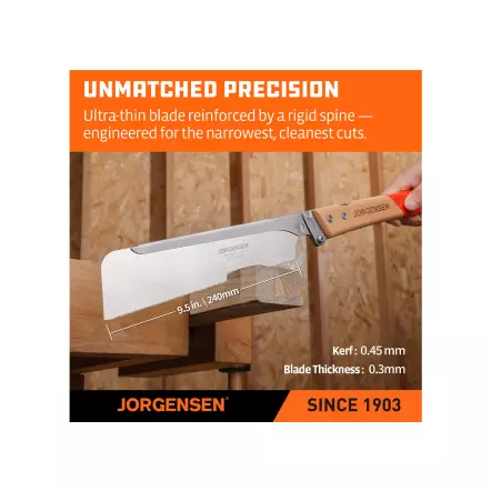 Scie japonaise pliante professionnelle de 240 mm