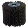 Brosse à lanières abrasives A80 Diamètre 120 mm pour surfaces en bois irrégulières - 2