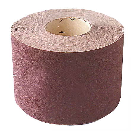Rouleau d'atelier abrasif toile souple