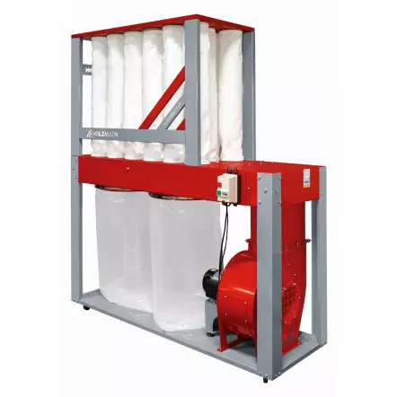 ABS4500MF - Aspirateur industriel à copeaux 4500 m3/h - 370 Litres - 230 V