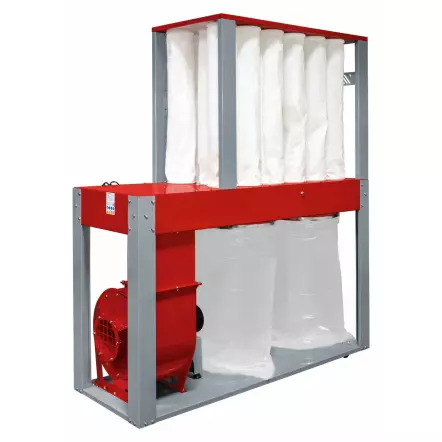 ABS4500MF - Aspirateur industriel à copeaux 4500 m3/h - 370 Litres - 230 V