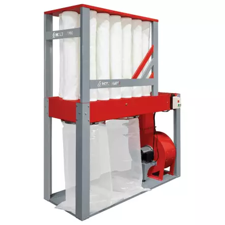 ABS4500MF - Aspirateur industriel à copeaux 4500 m3/h - 370 Litres - 230 V