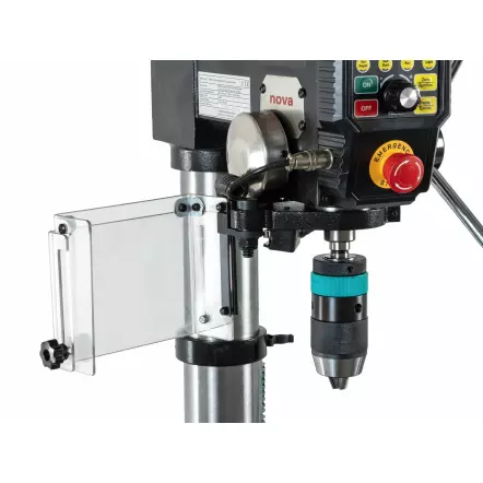 NOVA VIKING DVR 16 - Perceuse sur Colonne à entraînement direct d'atelier - 750 W - Profondeur de perçage 115 mm