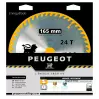 Lame scie circulaire Diamètre : 165 mm. Alésage : 20 mm. Nombre de dents: 24. Bois / PVC - 2
