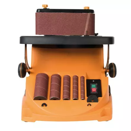TRITON - TSPST450 - Ponceuse Oscillante à Bande et à Cylindre - Bande 100 x 610mm - Manchons 13 à 51 mm